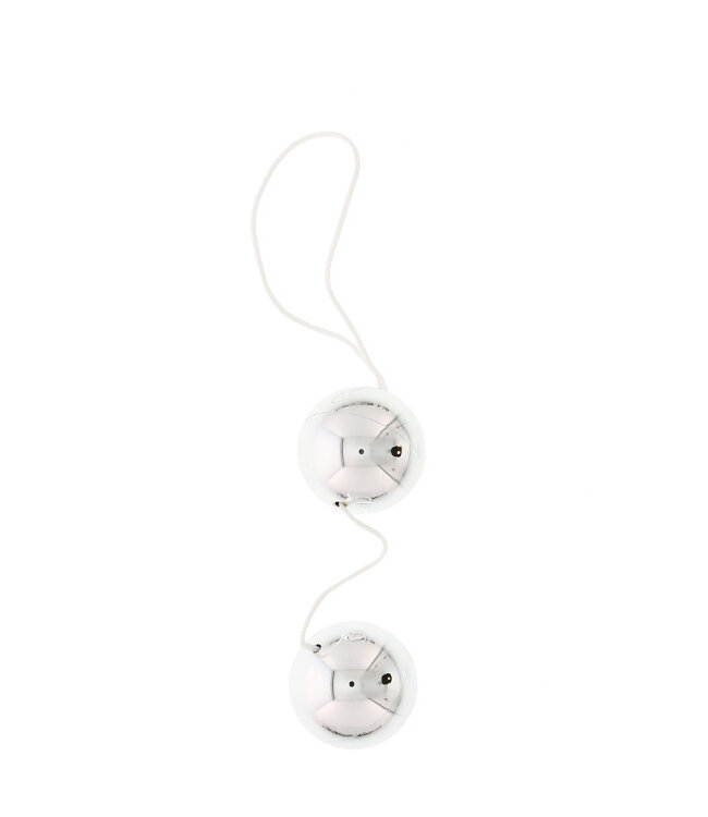 Seven Creations VIBRATONE DUO BALLS SILVER BLISTERCARD