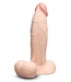 b-Vibe B-VIBE SLIPSKIN REALISTIC SILICONE DILDO 8 INCH GIRTHY CREAM
