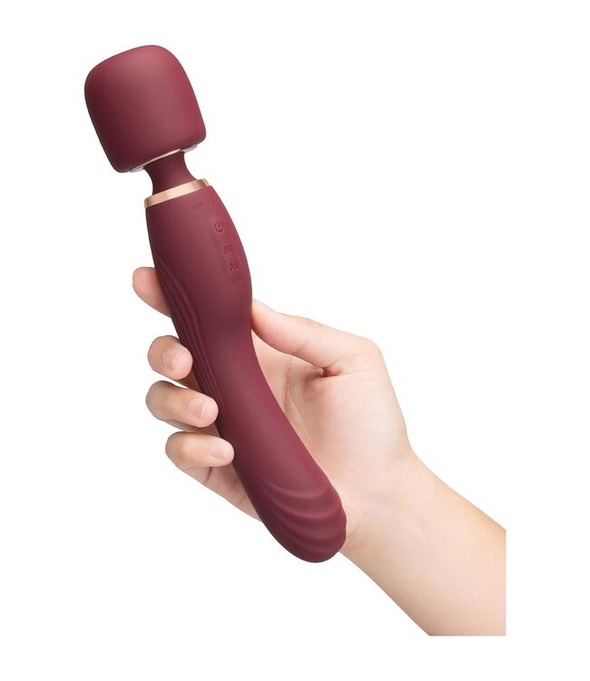 le WAND LE WAND FLAT TOP FUSION G 2-IN1 DOUBLE ENDED WAND VIBRATOR