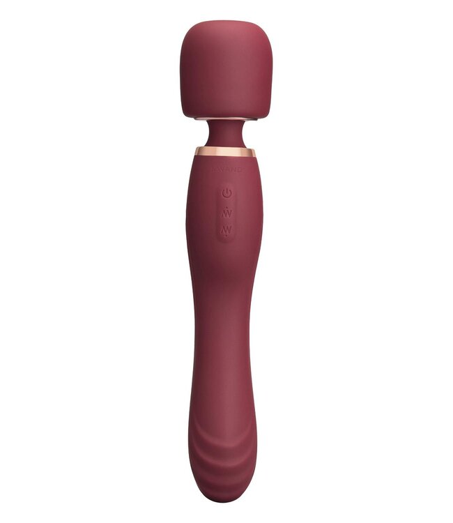 le WAND LE WAND FLAT TOP FUSION G 2-IN1 DOUBLE ENDED WAND VIBRATOR