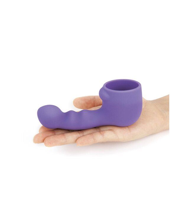 le WAND LE WAND PETITE RIPPLE ATTACHMENT COVER VIOLET