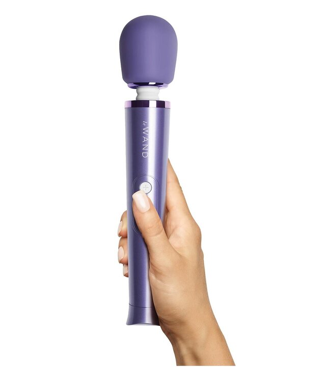 le WAND LE WAND PETITE RECHARGEABLE VIBRATING MASSAGER - VIOLET