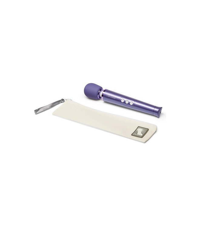 le WAND LE WAND PETITE RECHARGEABLE VIBRATING MASSAGER - VIOLET