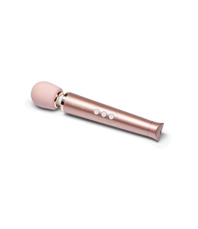 le WAND LE WAND PETITE RECHARGEABLE VIBRATING MASSAGER - ROSE GOLD