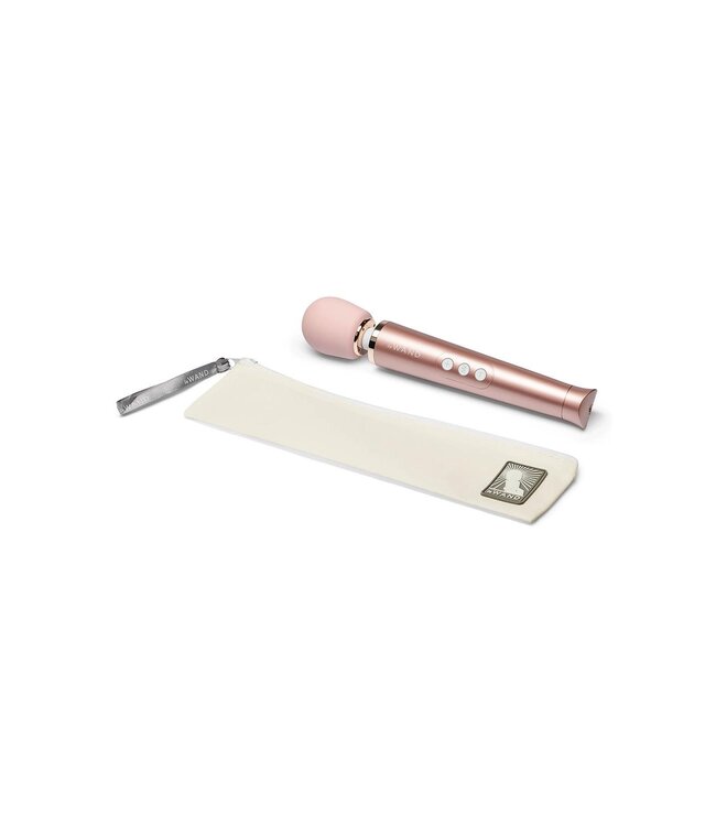 le WAND LE WAND PETITE RECHARGEABLE VIBRATING MASSAGER - ROSE GOLD