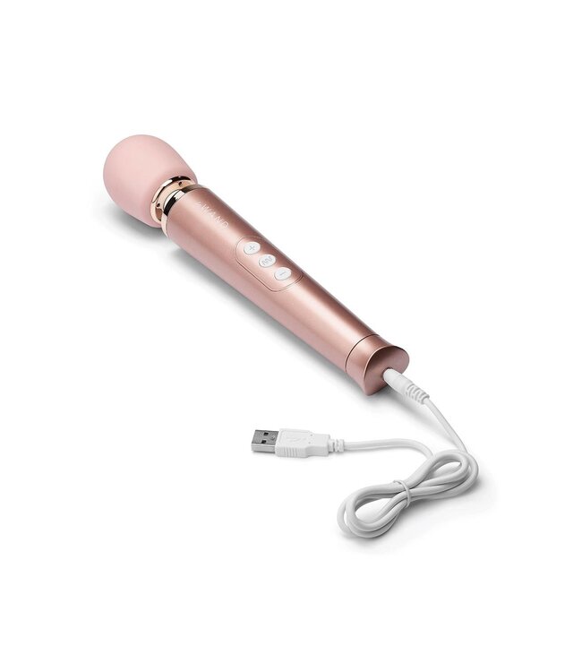 le WAND LE WAND PETITE RECHARGEABLE VIBRATING MASSAGER - ROSE GOLD