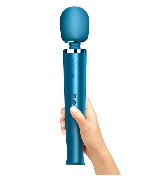 le WAND LE WAND PACIFIC BLUE RECHARGEABLE MASSAGER
