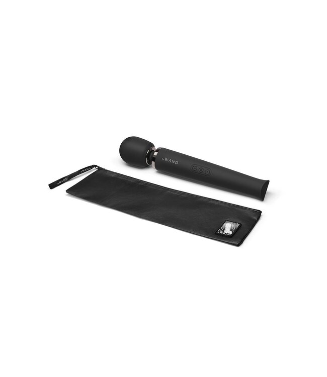 le WAND LE WAND MATTE BLACK RECHARGEABLE MASSAGER