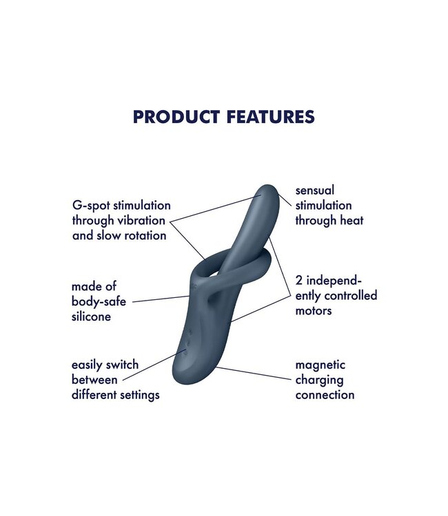 Satisfyer SATISFYER HEAT FLEX 4 GREY