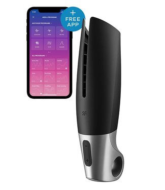Satisfyer SATISFYER POWER MASTURBATOR CONNECT APP BLACK