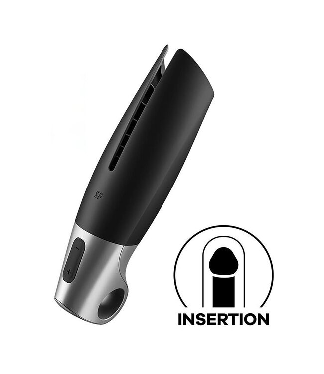 Satisfyer SATISFYER POWER MASTURBATOR CONNECT APP BLACK