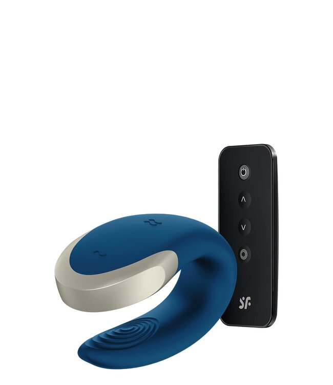 Satisfyer SATISFYER DOUBLE LOVE CONNECT APP BLUE