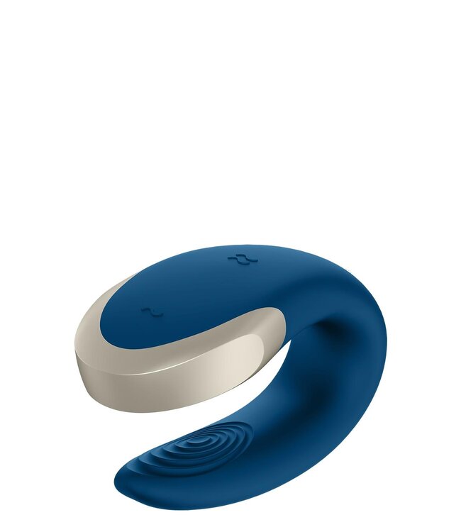 Satisfyer SATISFYER DOUBLE LOVE CONNECT APP BLUE