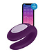 Satisfyer SATISFYER DOUBLE JOY CONNECT APP PURPLE