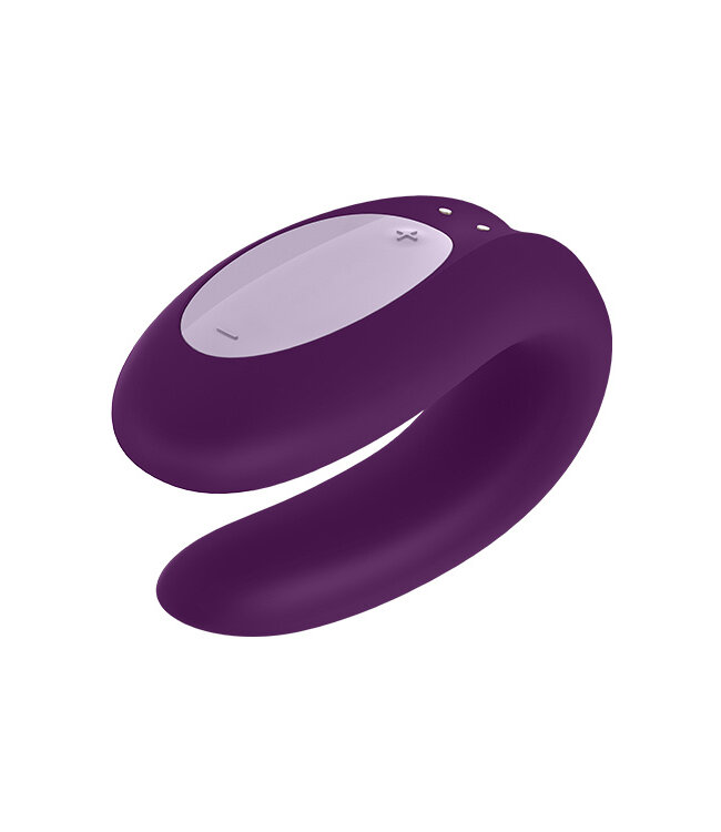Satisfyer SATISFYER DOUBLE JOY CONNECT APP PURPLE