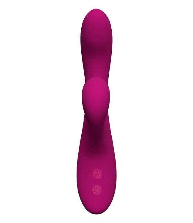 Blush BLUSH QUINN RABBIT VIBRATOR BURGUNDY