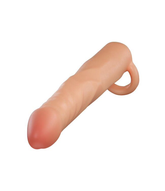 Blush PERFORMANCE PLUS 2.5 INCH SILICONE PENIS XTENDER BEIGE