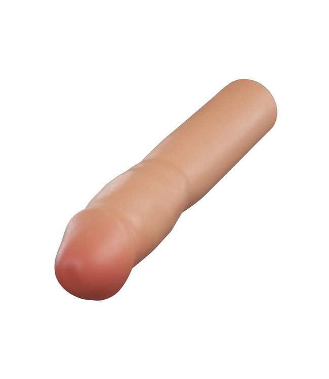 Blush PERFORMANCE PLUS 1.5 INCH SILICONE PENIS XTENDER BEIGE