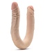 Blush DR. SKIN PLUS 16.5” POSABLE DOUBLE DONG BEIGE