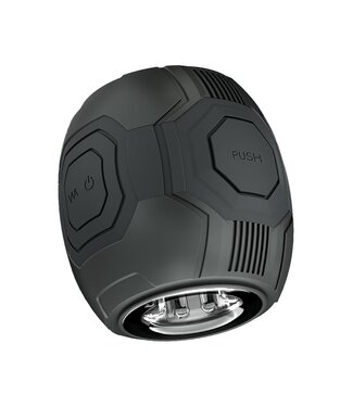 Blush M FOR MEN DOME X VIBRATING MASTURBATOR BLACK