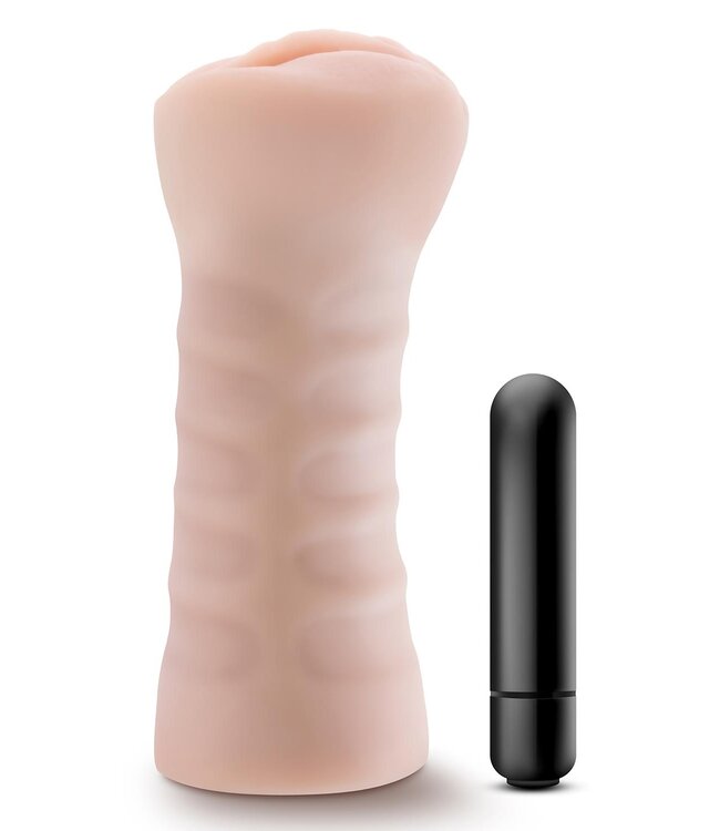 Blush ENLUST DESTINI VIBRATING STROKER BEIGE