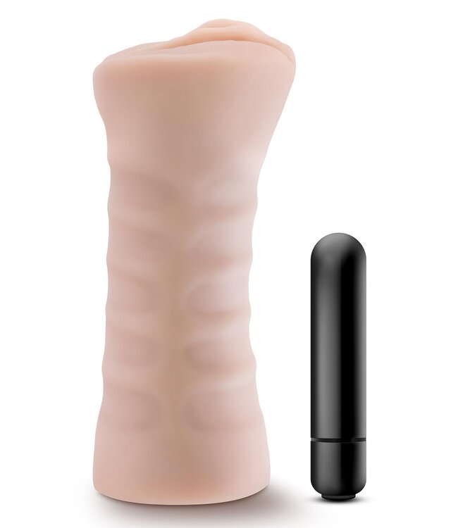 Blush ENLUST AYUMI VIBRATING STROKER BEIGE
