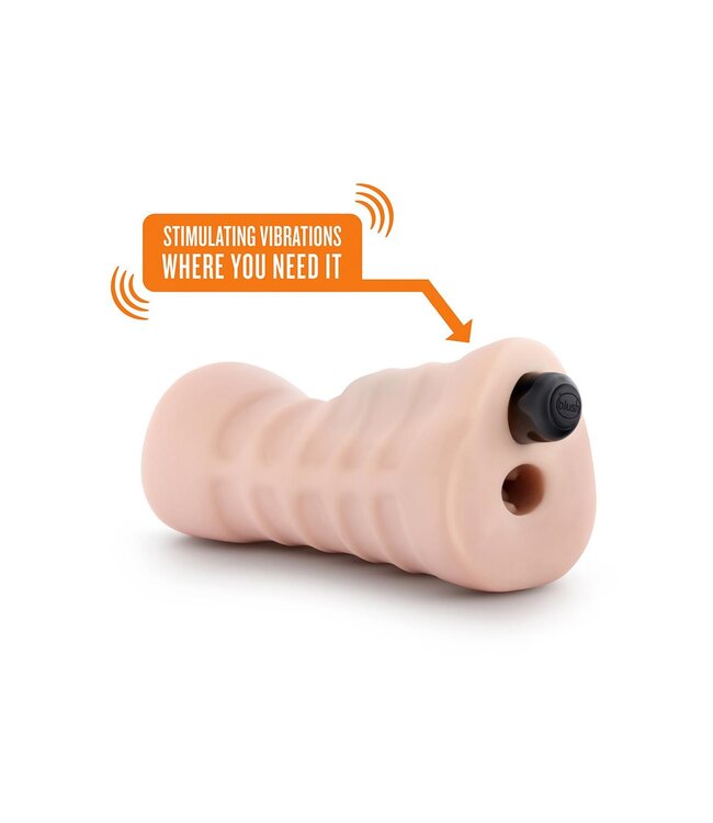 Blush ENLUST AYUMI VIBRATING STROKER BEIGE