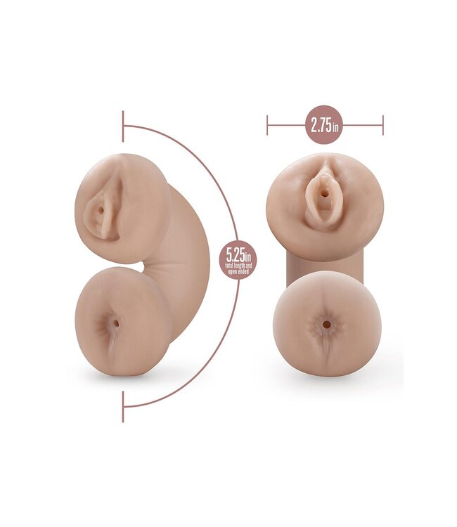 Blush ENLUST TASHA SOFT AND WET GLOW IN THE DARK STROKER BEIGE