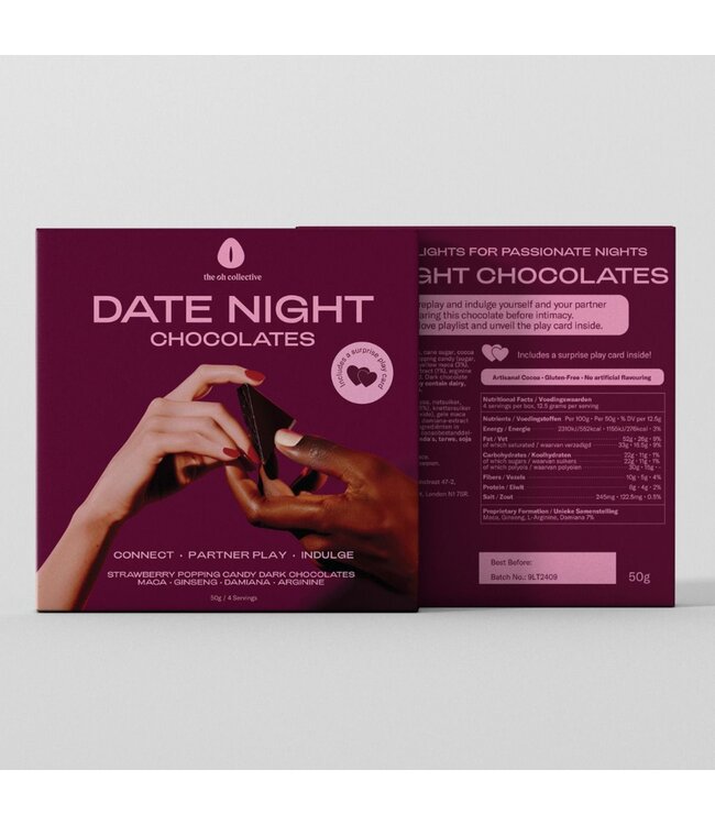 The Oh Collective The Oh Collective – Date Night Chocolates – Met Maca & Ginseng