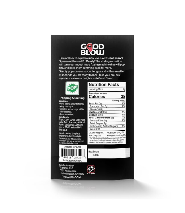 XR Brands Good Blow - Mint Popping BJ Candy - Pepermunt