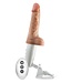 Blush DR. SKIN SILICONE DR. HAMMER 7 INCH THRUSTING DILDO WITH HANDLE BEIGE