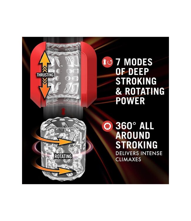 Blush M FOR MEN SLAMBOX RED