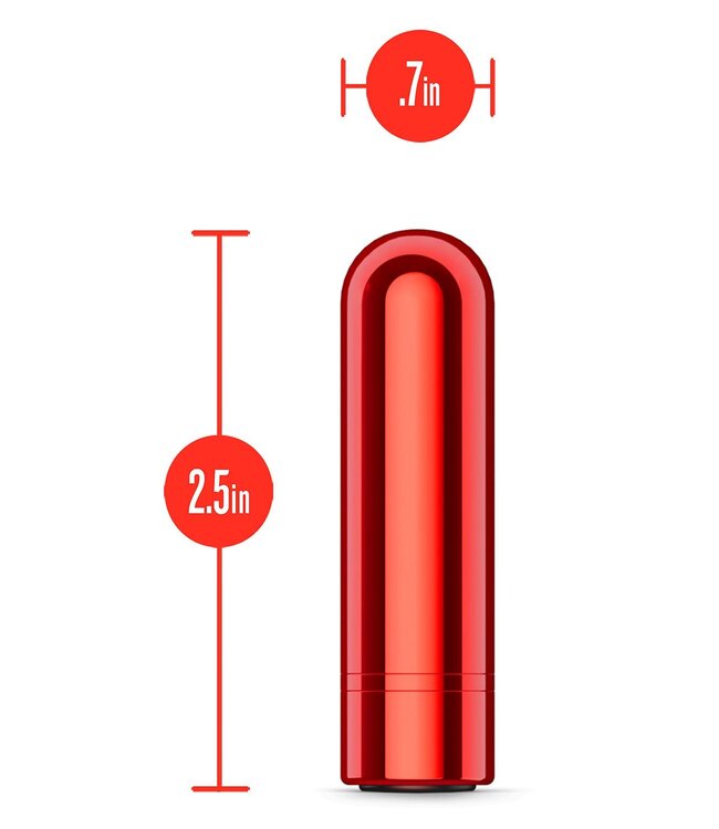 Blush KOOL VIBES RECHARGEABLE MINI BULLET CHERRY