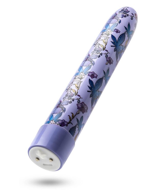 Blush LIMITED ADDICTION FLORADELIC 7 INCH RECHARGEABLE VIBE PURPLE