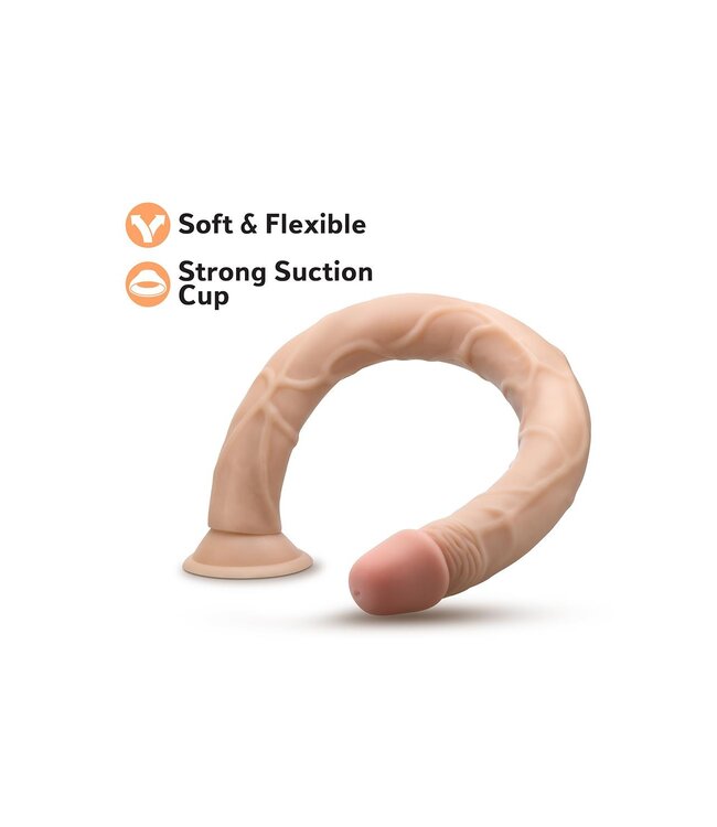 Blush DR. SKIN 19 INCH DILDO BEIGE