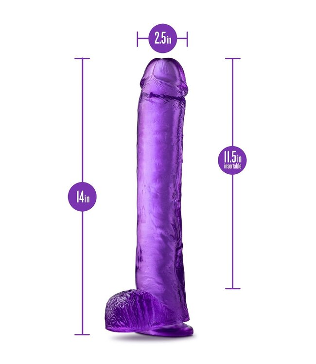 Blush B YOURS PLUS HEFTY N’ HUNG PURPLE