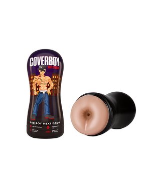 Blush COVERBOY BAD BOY NEXT DOOR  SELF LUBRICATING STROKER BEIGE