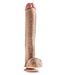 Blush DR. SKIN DR. MICHAEL 14 INCH DILDO WITH BALLS BEIGE