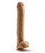 Blush DR. SKIN DR. MICHAEL 14 INCH DILDO WITH BALLS TAN