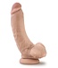 Blush DR. SKIN MR. MAYOR 9 INCH DILDO WITH BALLS BEIGE