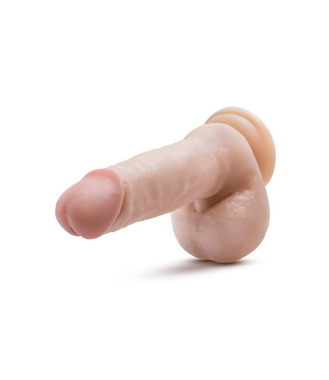 Blush DR. SKIN DR. PAUL 7.25 INCH DILDO WITH BALLS BEIGE