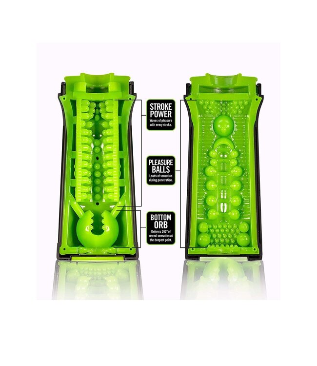 Blush M FOR MEN M2 SUPERIOR STROKER BLACK