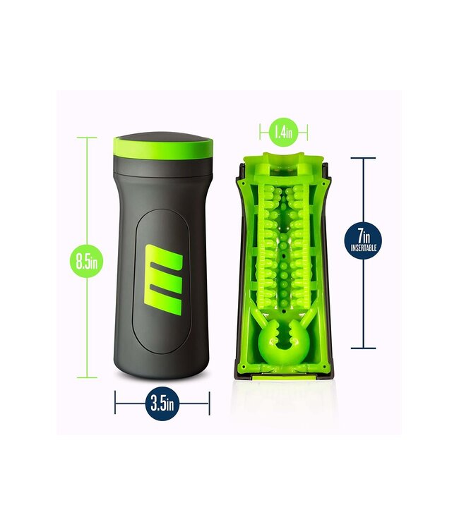 Blush M FOR MEN M2 SUPERIOR STROKER BLACK