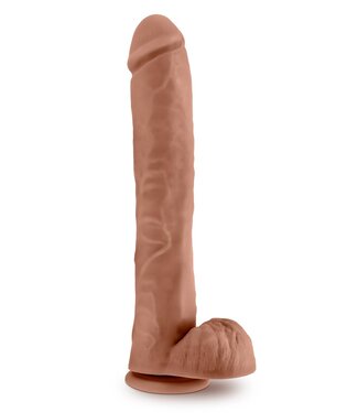 Blush AU NATUREL DADDY 14 INCH DILDO MOCHA