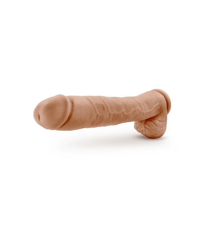 Blush AU NATUREL DADDY 14 INCH DILDO MOCHA