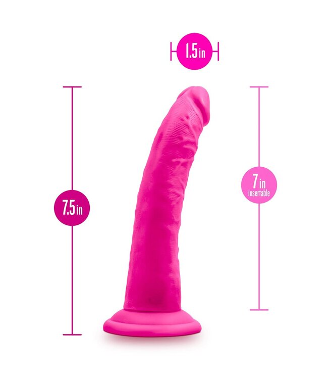 Blush AU NATUREL BOLD JACK 7 INCH DILDO PINK