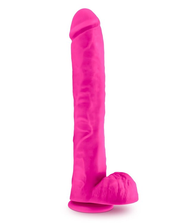 Blush AU NATUREL BOLD DADDY 14 INCH DILDO PINK