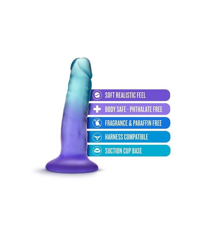 Blush B YOURS MORNING DEW 5 INCH DILDO SAPPHIRE