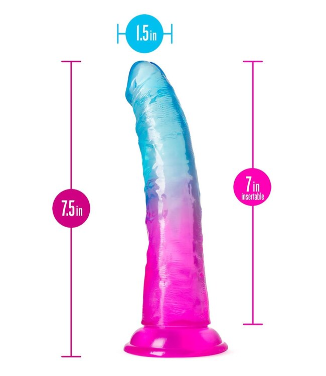 Blush B YOURS BEAUTIFUL SKY 7 INCH DILDO SUNSET