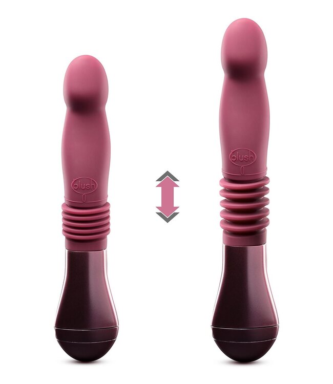 Blush TEMPTASIA TRIXIE THRUSTING DILDO WINE